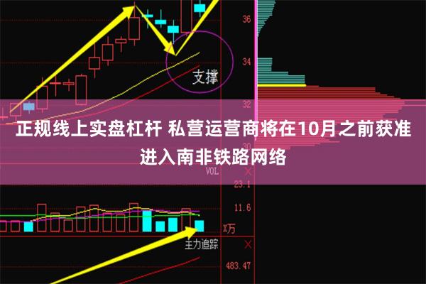 正规线上实盘杠杆 私营运营商将在10月之前获准进入南非铁路网络