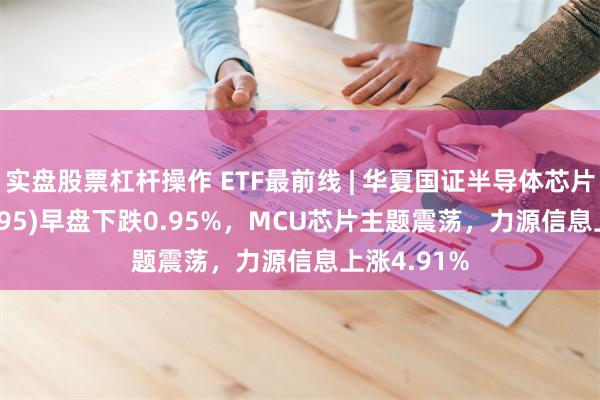 实盘股票杠杆操作 ETF最前线 | 华夏国证半导体芯片ETF(159995)早盘下跌0.95%,MCU芯片主题震荡,力源信息上涨4.91%