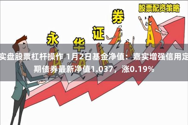 实盘股票杠杆操作 1月2日基金净值:嘉实增强信用定期债券最新净值1.037,涨0.19%