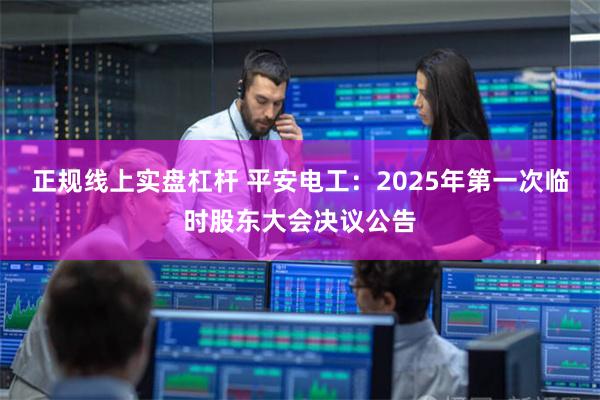 正规线上实盘杠杆 平安电工：2025年第一次临时股东大会决议公告